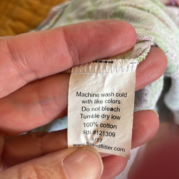 Flit & Flutter multi-colored dress - Picture 4 of 4